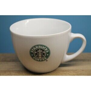 3 STARBUCKS Coffee Soup MUG‎ Cup 2007 18 oz , 2008 12 Oz., 2010 19 Oz. , USED